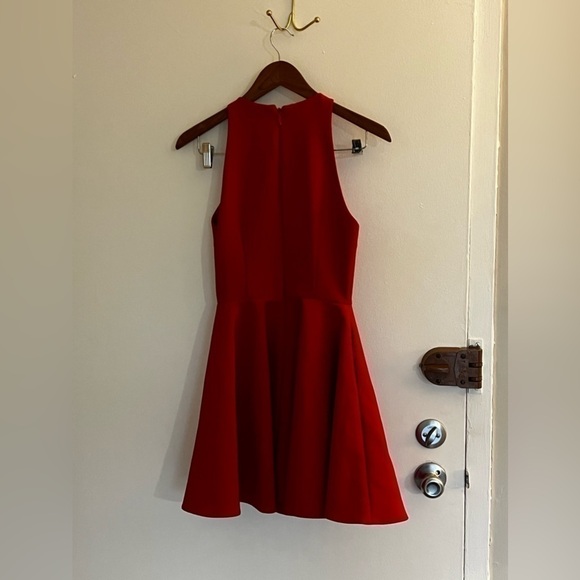 Keepsake red mini dress perfect condition - Picture 3 of 5
